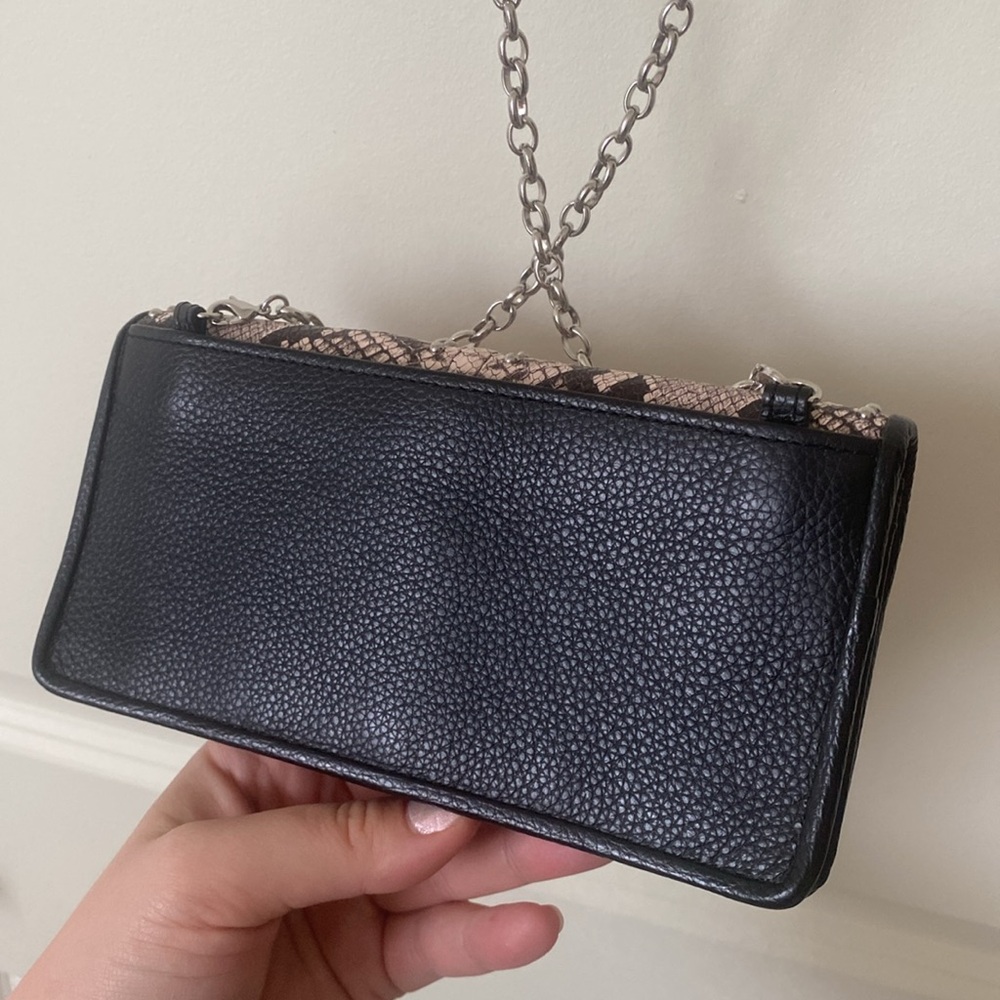 Brighton Pretty Tough "Rockmore" Python Leather Cross-Body Wallet - Picture 3 of 15